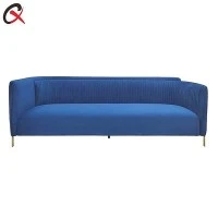 Sofa Biru 3 Tempat Duduk